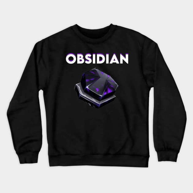 Obsidian Wear exclusive Crewneck Sweatshirt by obsidian wear